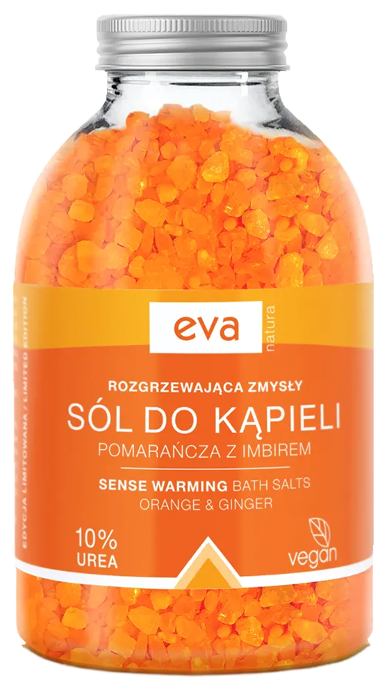 EVA NATURA Sense-warming bath salts with 10% urea
